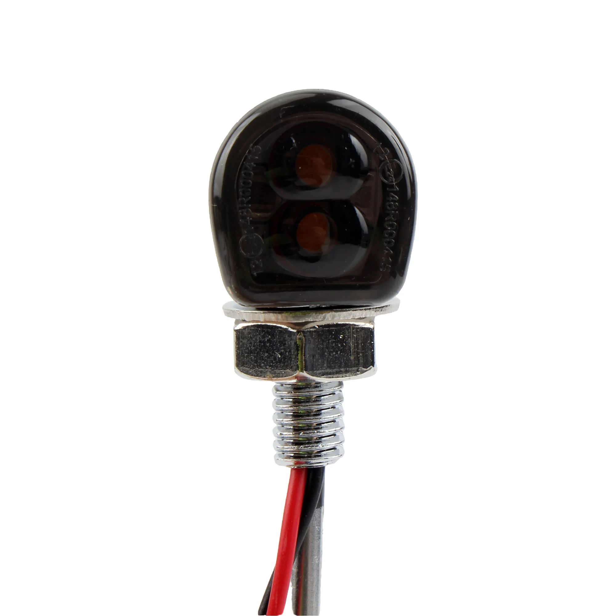 Motorcycle M8 LED Turn Signal Light Indicator Blinker Light Universal Motorbike Mini Lamp For Cafe Racer Bobber Honda
