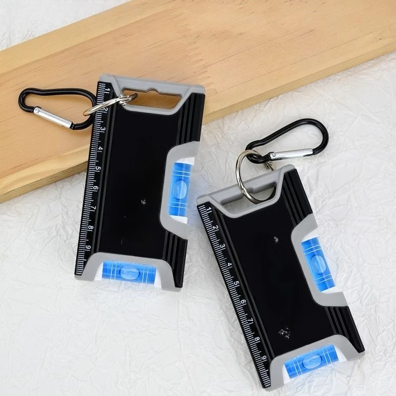 JERXUN Mini Spirit Level 105mm Portable Measuring Tool for Woodworking Construction Home DIY