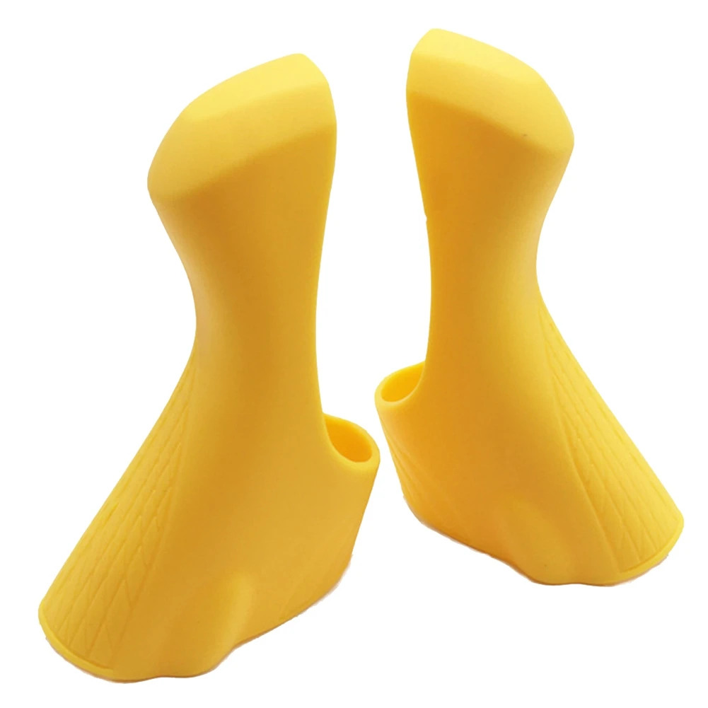 Road Bike Anti-Slip Hand Gear for ST-4700, ST-58000, ST-6800 Yellow