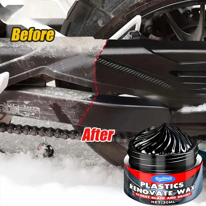 

Cross Border Black PE Plastic Repair Wax Is Suitable for Durable Polishing and Protective Wax of Car Tires and Motorcycle Parts