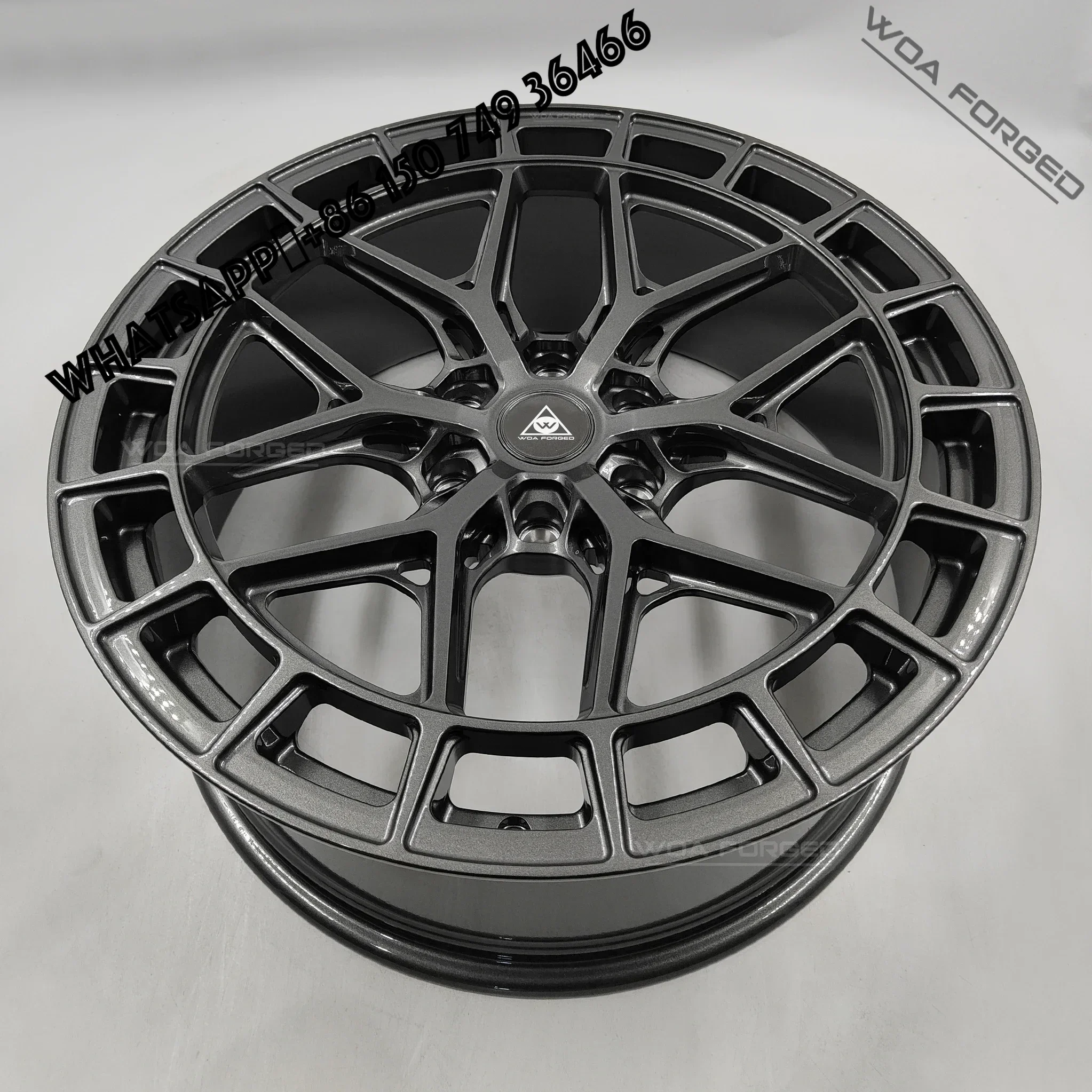 

6061-T6 Chrome 1-Piece Deep Concave Forged Aluminum Wheel Brushed Polished 6X139.7 6X135 6X114.3 Compatible 17-22 Inch R