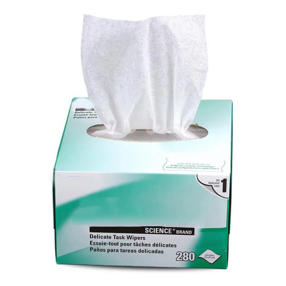 

Cleaning Paper Wiping Paper Low Dust Optic Virgin Wood Pulp Wipes Wood Pulp 11cm*21cm Anti-static For Caleaning