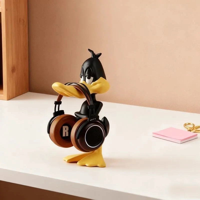 Duck Headphone Stand Creative Headset Holder Desktop Organizer For Home Office Desk Decor For Gamers Music Lovers Birthday Gift