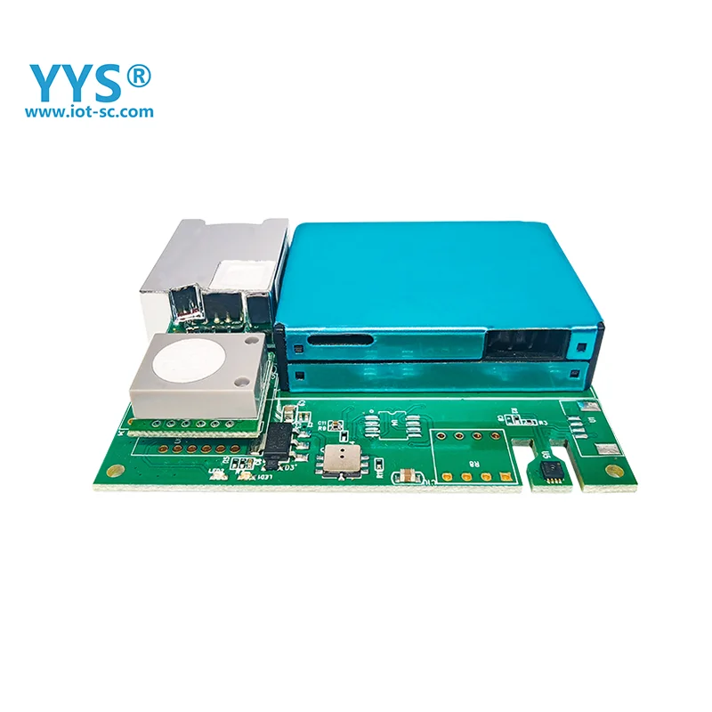 YYS 7 In1 Indoor Air Quality Sensor Co2 PM2.5 TVOC CH2O Gas Sensor Module With Temperature Humidity  Dust Sensor M701B