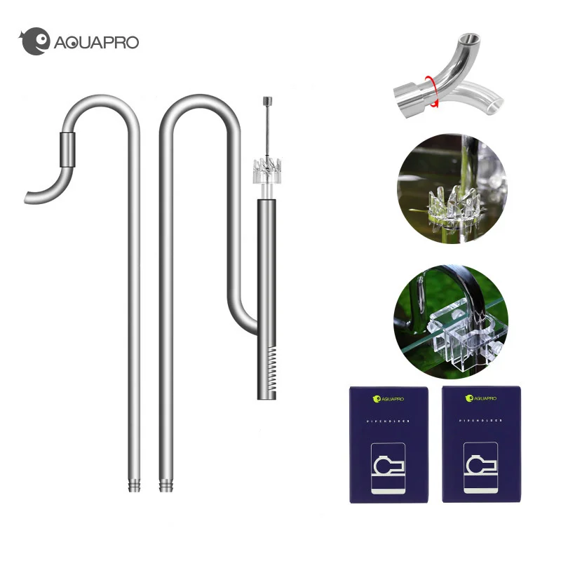 

Aquarium Inflow Outflow Stainless Steel Water Inlet Outlet Lily Pipe Skimmer Fishing Tank Filtro Accessories Ecoflow Goods