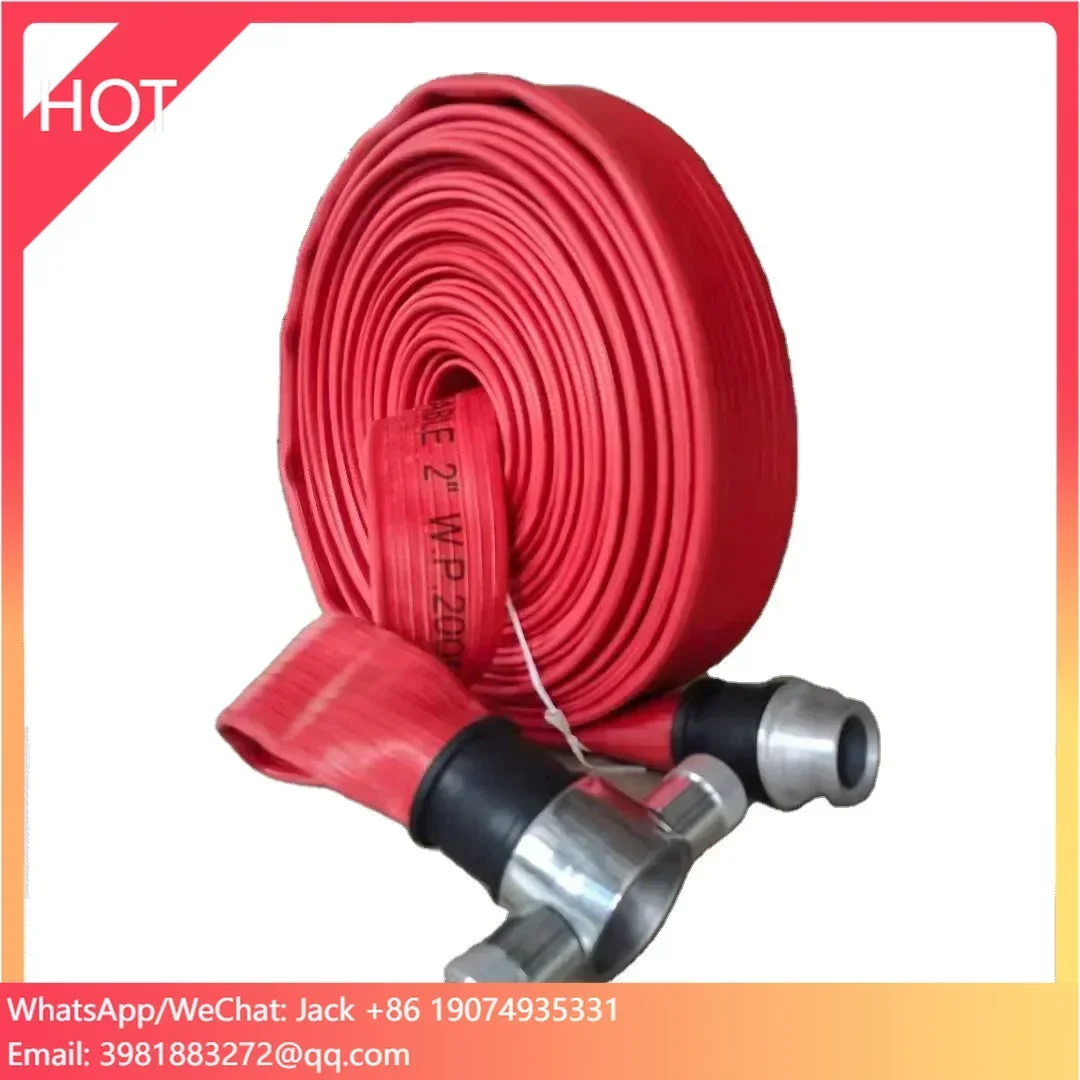 

65mm High Temperature Pressure Double-sided Type 3 Durable Irrigation Fire Hose Pipes with Bs Coupling