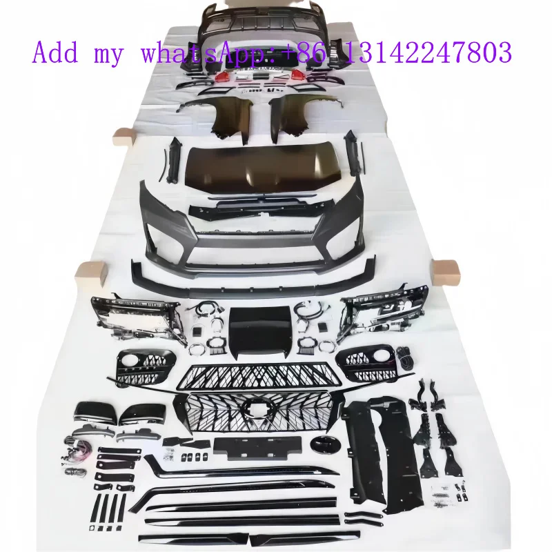 

Front Rear Bumpers 10-17 Model the Updated New E Version theof the Large Wraparound Grille