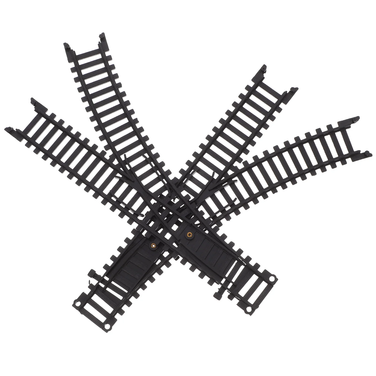 

Simulated High-speed Train Tracks Flexible Model Accessories Railroad Building Plastic Childrens Toy Train Sets