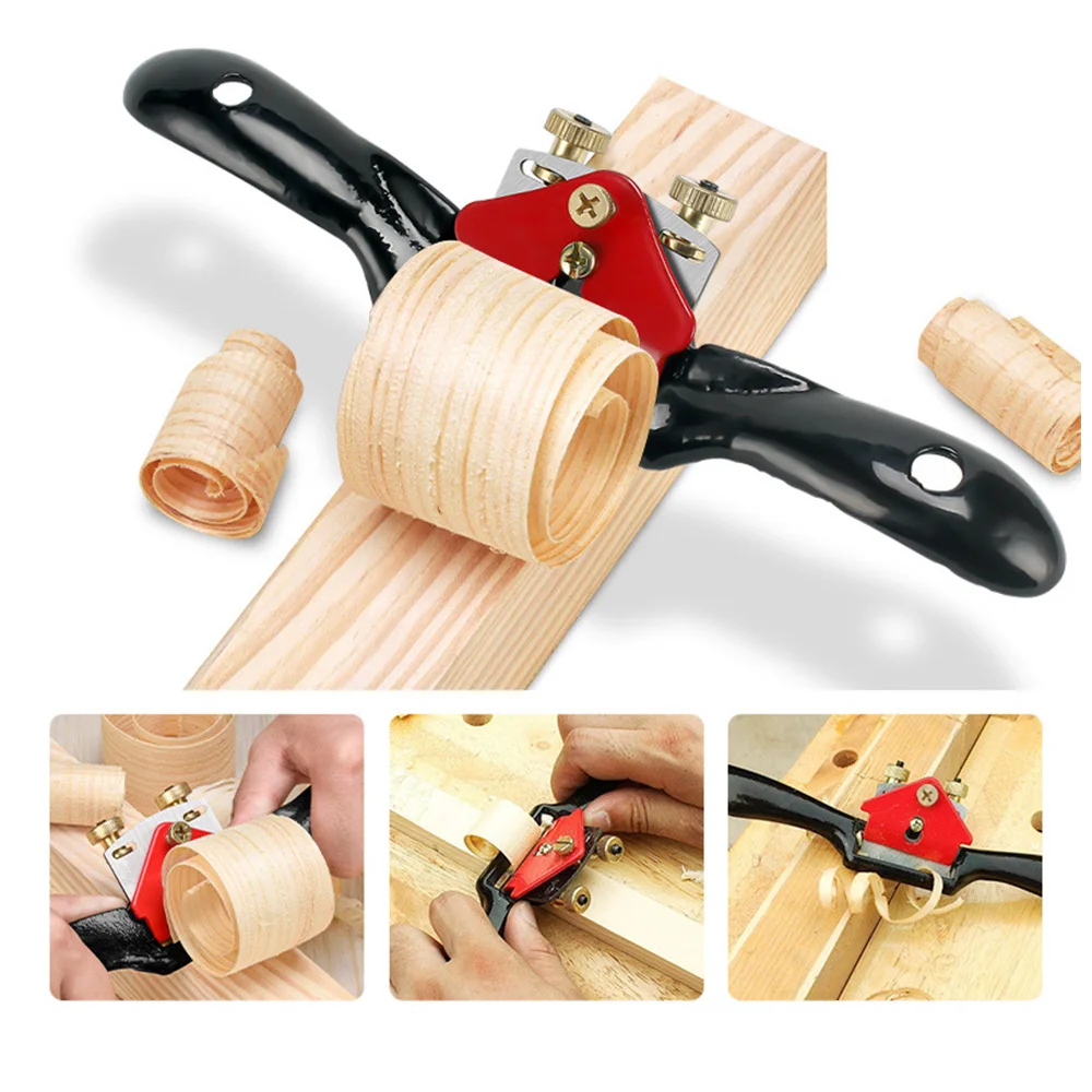 10inch Manual Wood Planers Deburring Adjustable Plane Spokeshave Push Slotted Planer Trimming Hand Tools ﻿