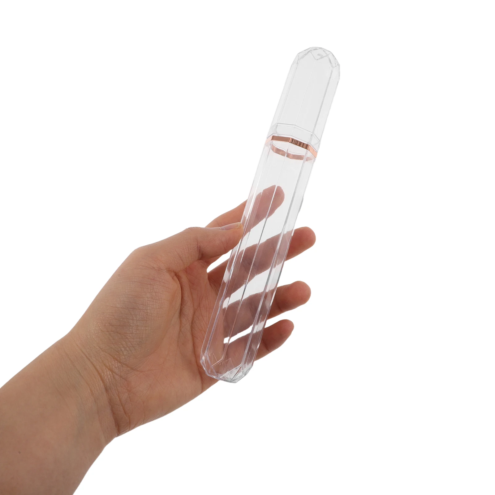 

Cigar Tube Transparent Acrylic Travel Case Portable Waterproof Holder For Cigarettes Protection Crush Resistant Sealed Single