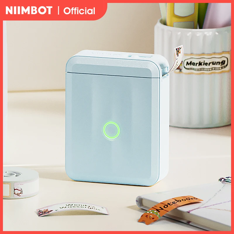 Niimbot D110 Mini przenośna drukarka termiczna inteligentna kieszonkowa samoprzylepna drukarka etykiet Bluetooth cena etykieta tworzenie naklejek dla domu