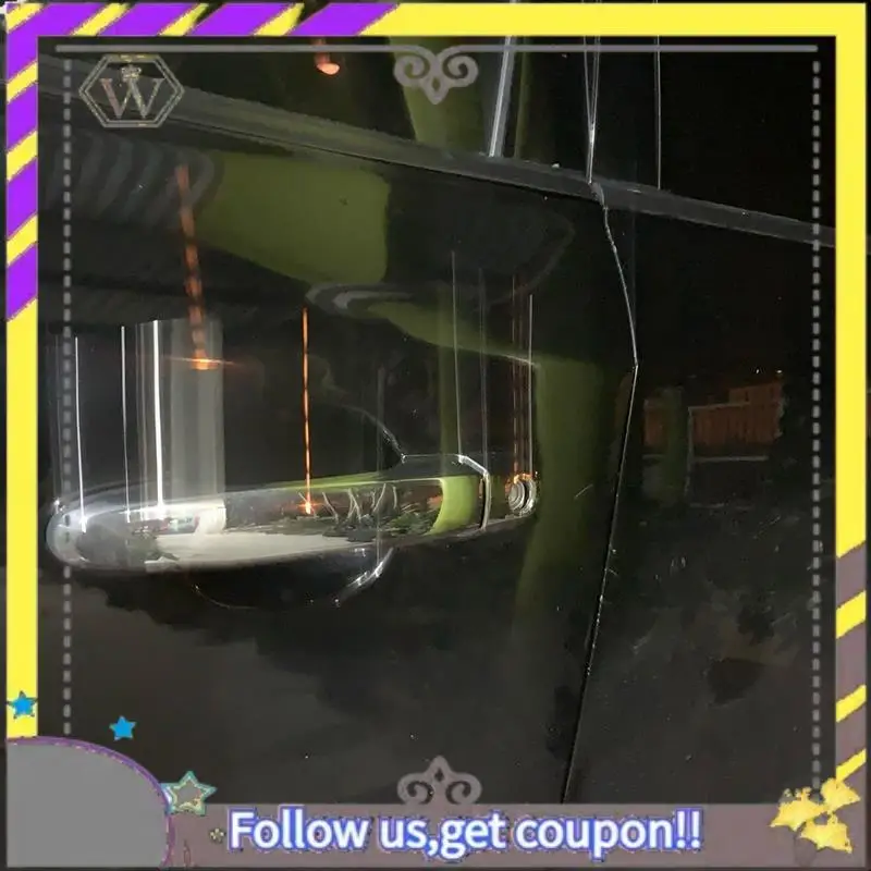 

ABXV-Chrome Door Handle Car Door Wrist Cover Trim For Hyundai Tucson 2004 2005 2006 2007 2008 2009 2010 Car Accessories