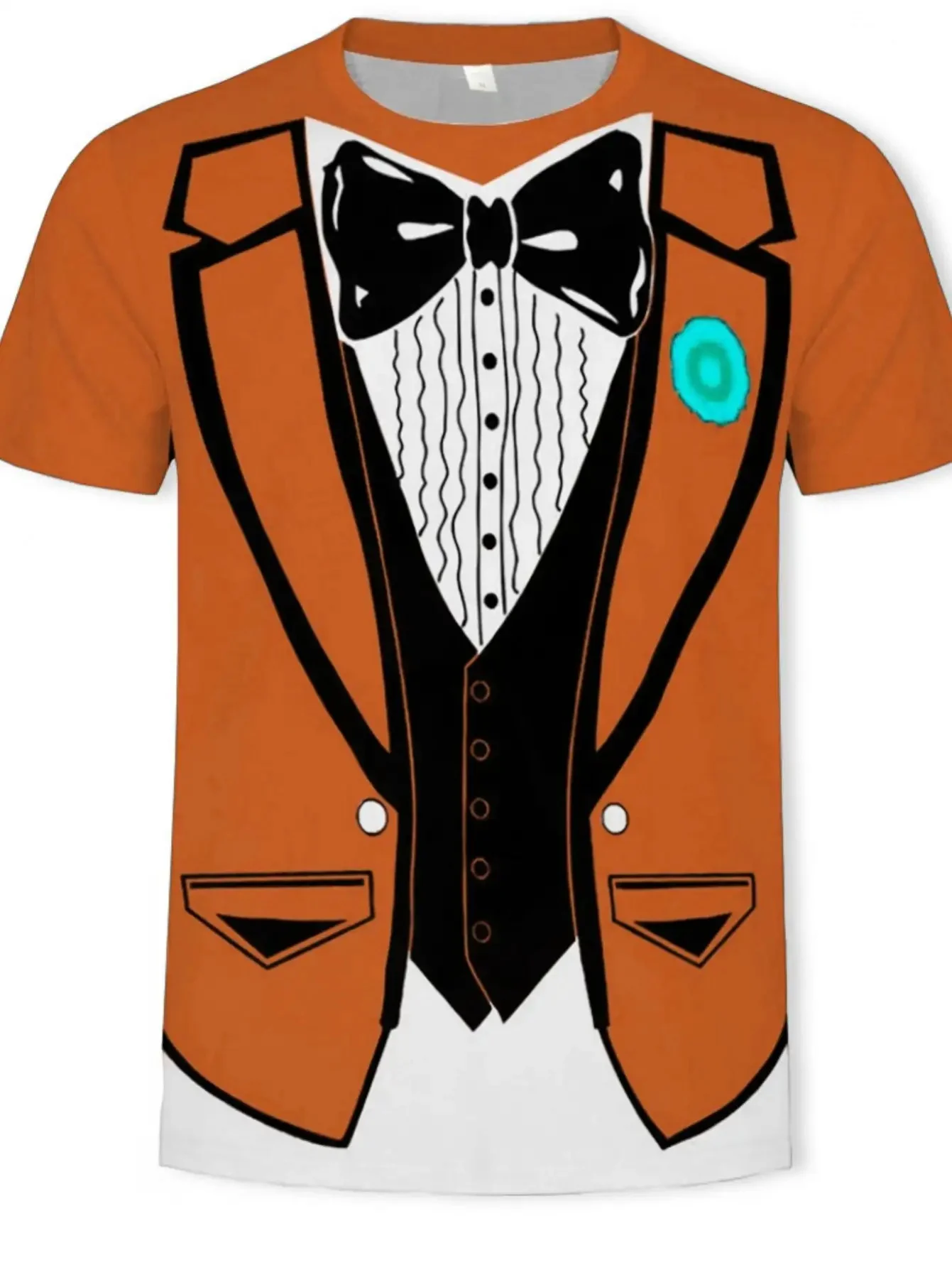 

Футболка для мальчика, модный смокинг, графические футболки с галстуком-бабочкой, топы с 3D принтом, детская футболка для мальчика, летняя детская футболка с короткими рукавами