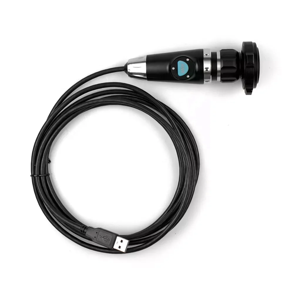 Portable USB Endoscope Camera For Medical Use Full HD CMOS Nasal Otoscope ENT Ear Laparoscopic Electric Made Metal Plastic