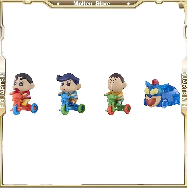 

Bandai Gashapon Anime Crayon Shin-chan Kazama Tōru Satō Masao Bochan Riding Tricycle Series New Originality Ornament