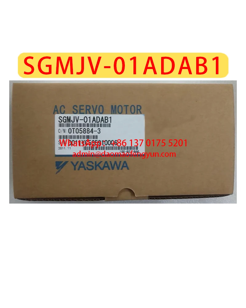 Original Genuine SGMJV-01ADAB1 Brand New Servo Motor，Fast shipping
