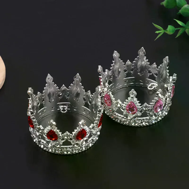 Cotton Doll Retro Crown Headwear Korea Dolls Cotton Doll Crown For Baby Doll Dress Fashion Doll Accessories