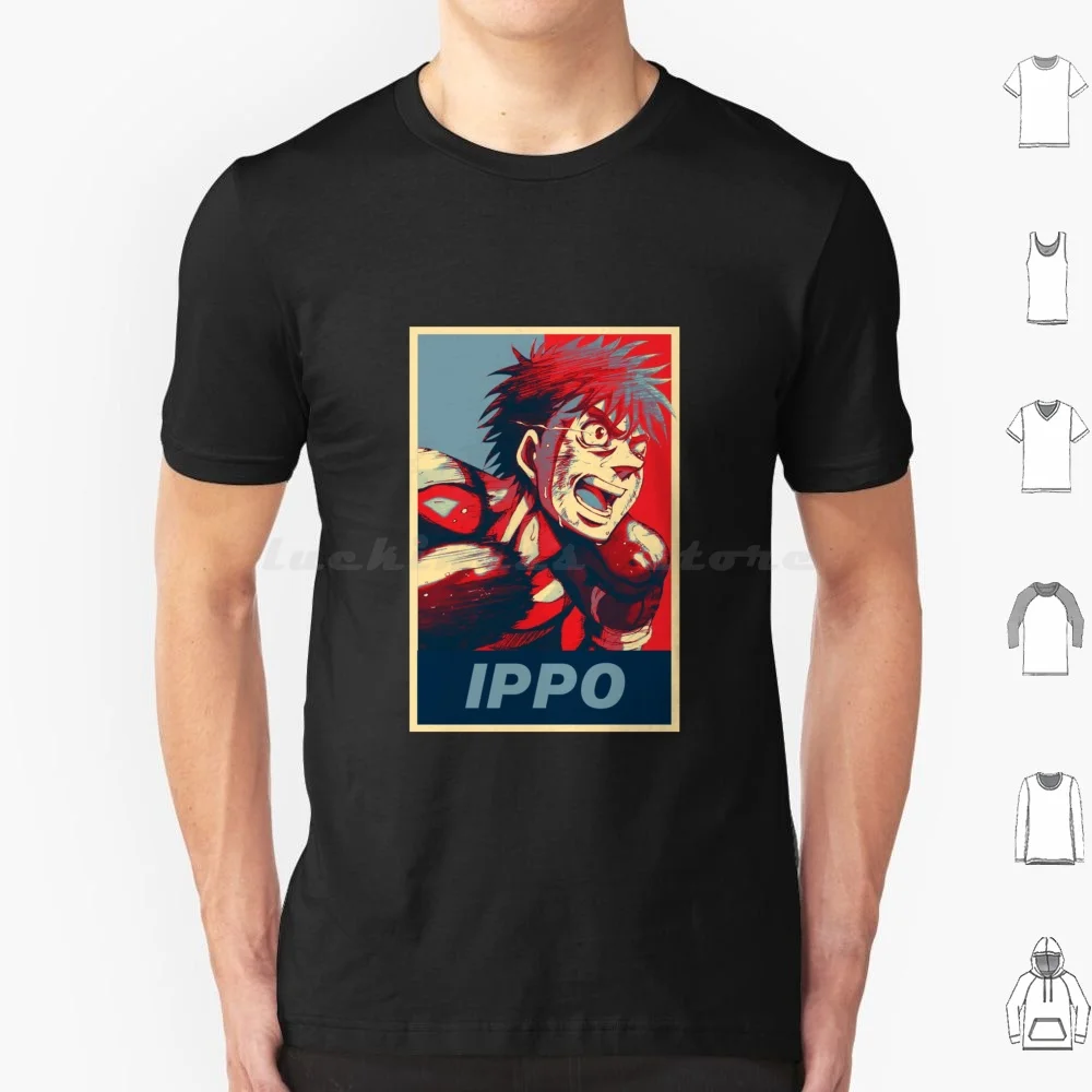 Ippo Makunouchi Hajime T Shirt Cotton Men Women DIY Print Hajime Ippo Anime Boxing Kamogawa Makunouchi Takamura Boxer Hajime
