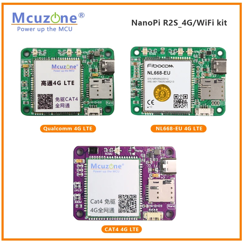 Imagem -05 - Kit Router Nano pi R2s Router Mifi Módulo 4g Lte Cat4 Driver- Rtl8811 4g Mais Wifi