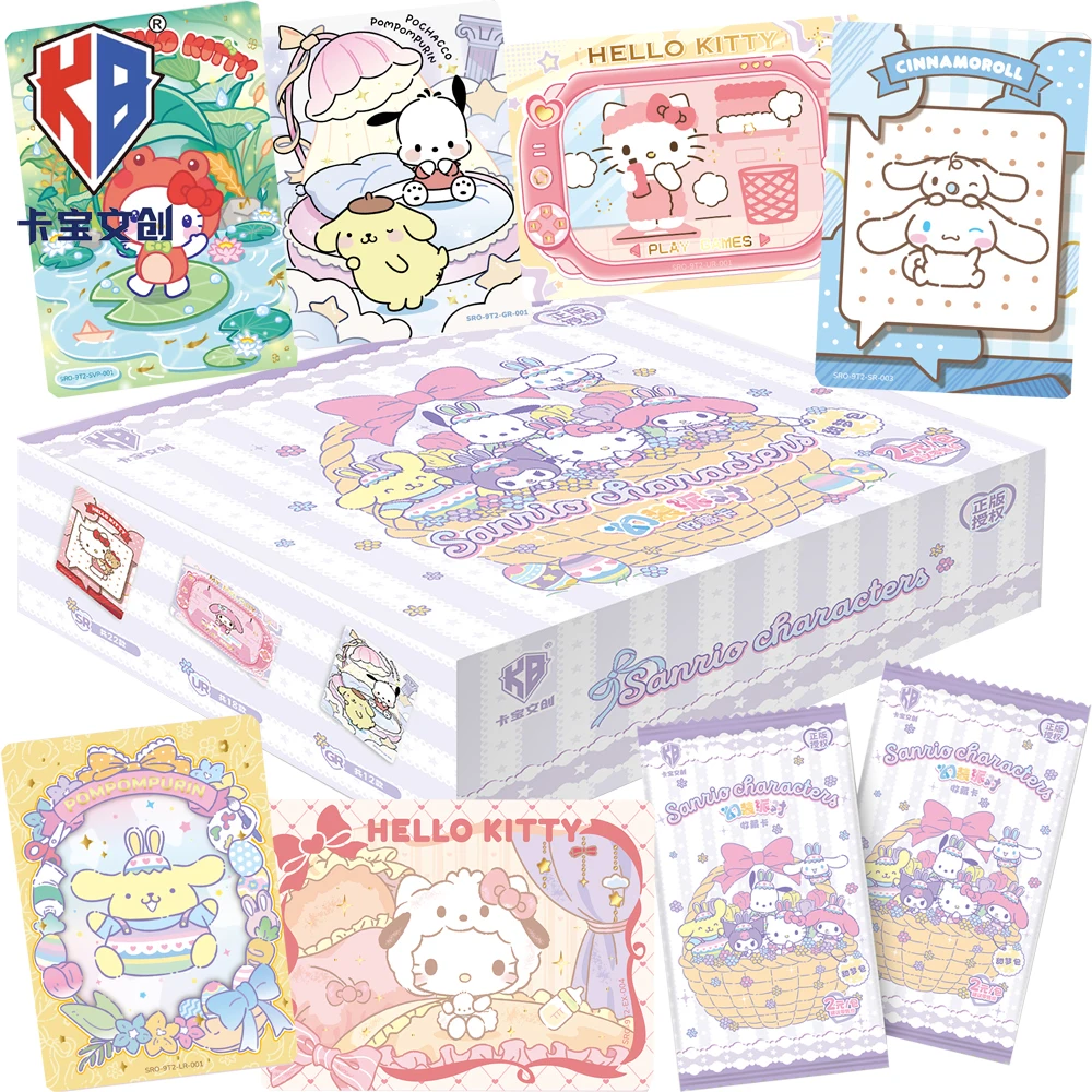 New KABAO Original Classic IP Collection Card Christmas Family Party Children's Gift Popular Cartoon Image Rare Card Sharing Toy