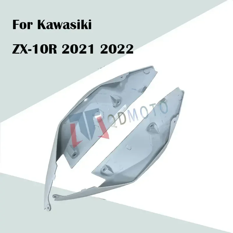 For Kawasiki ZX-10R 2021 2022 Motorcycle Unpainted Rear Tail Side Covers ABS Injection Fairing