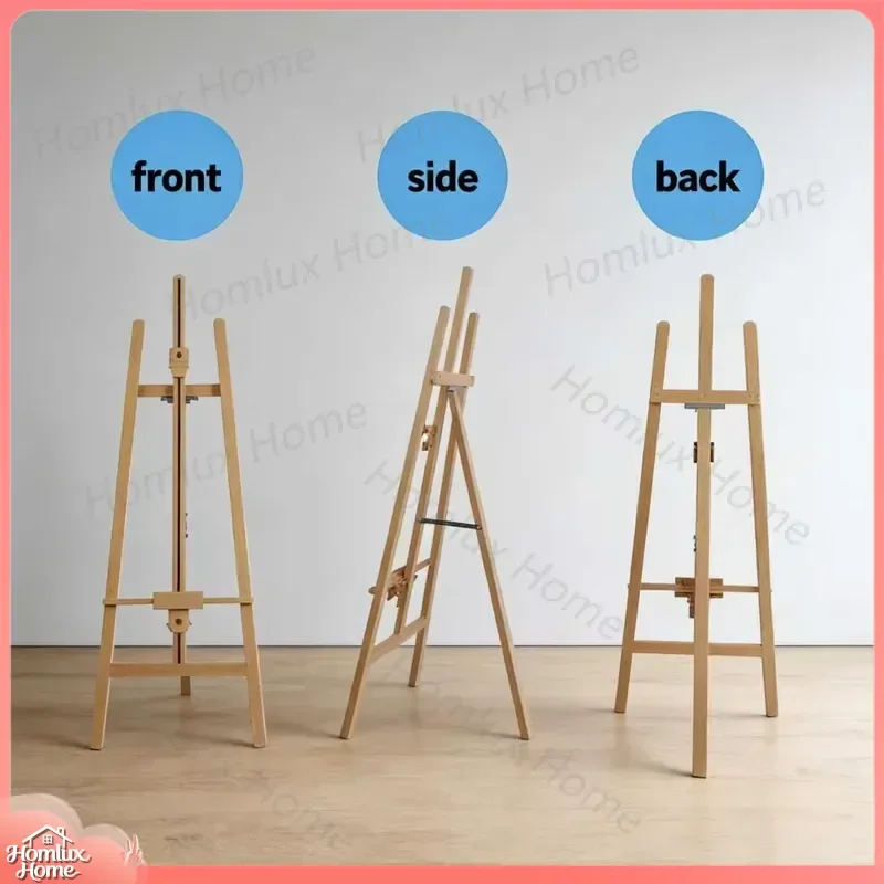 Adjustable Aluminum Easel Stand 3-6 Feet Height for A0 A1 Posters Display Board for Office Retail Store Exhibition