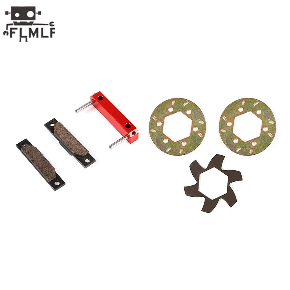 Remote Control Car CNC Metal Brakes Pad or Brake Disc Set for 1/5 Scale HPI ROFUN BAHA ROVAN KM BAJA 5B 5T 5SC SS RC Truck Parts