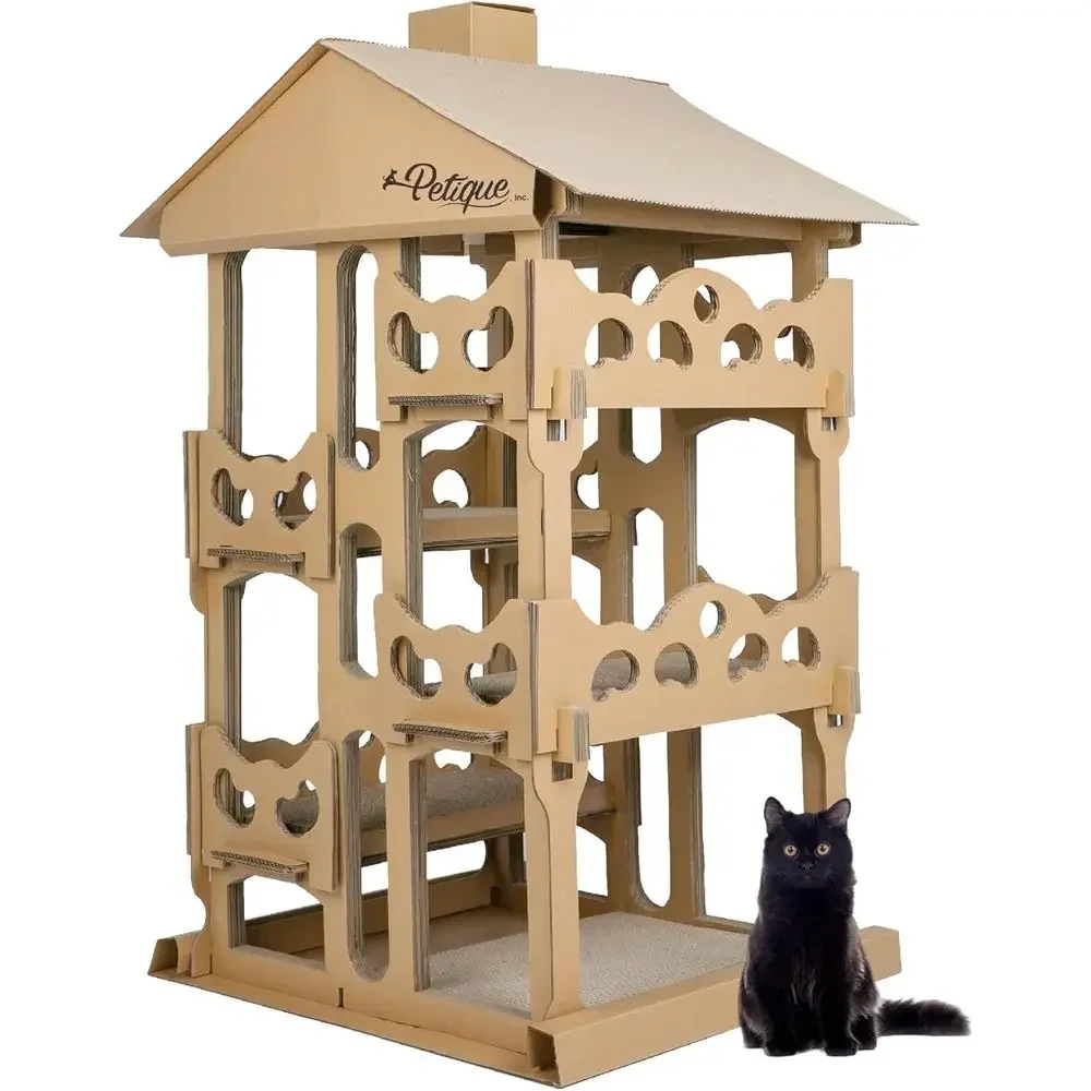 Chateau-Style Cat House, Krat, Universal Size (03010200)
