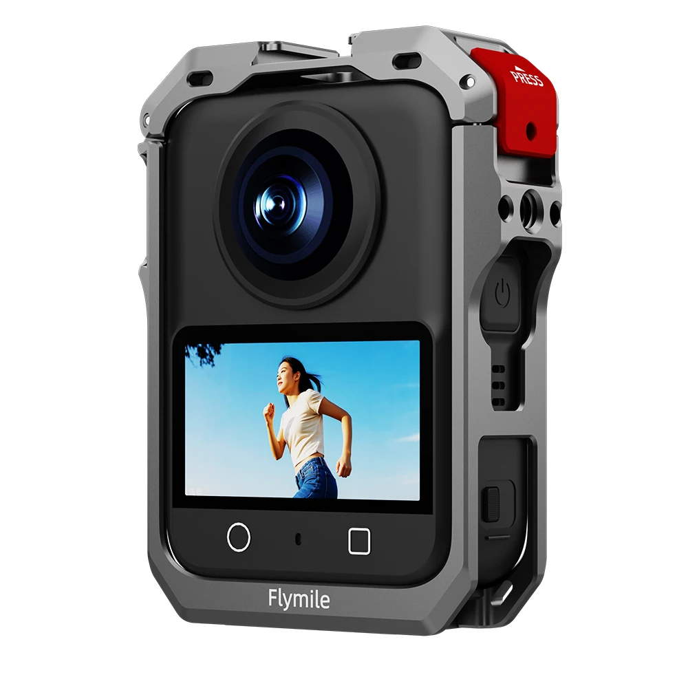 

Aluminum Alloy Frame Protective Cover with Lens Cap for DJI OSMO 360 Camera Accessories