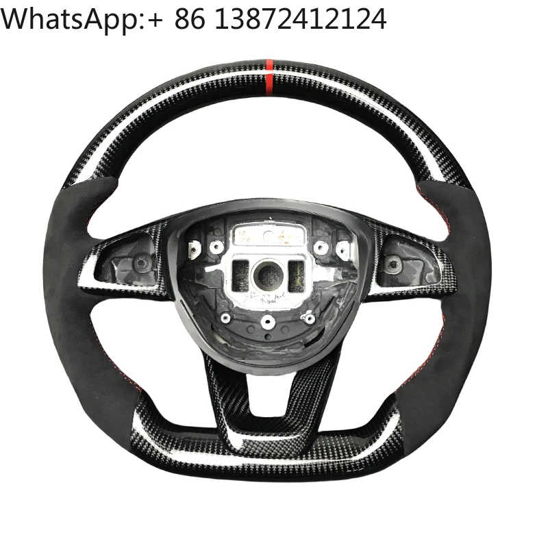 

Custom Alcantara Leather Carbon Fiber Steering Wheel for Mercedes Benz S Class W222 W203 W204 W205 W212 W213 CLS W218 C300 AMG