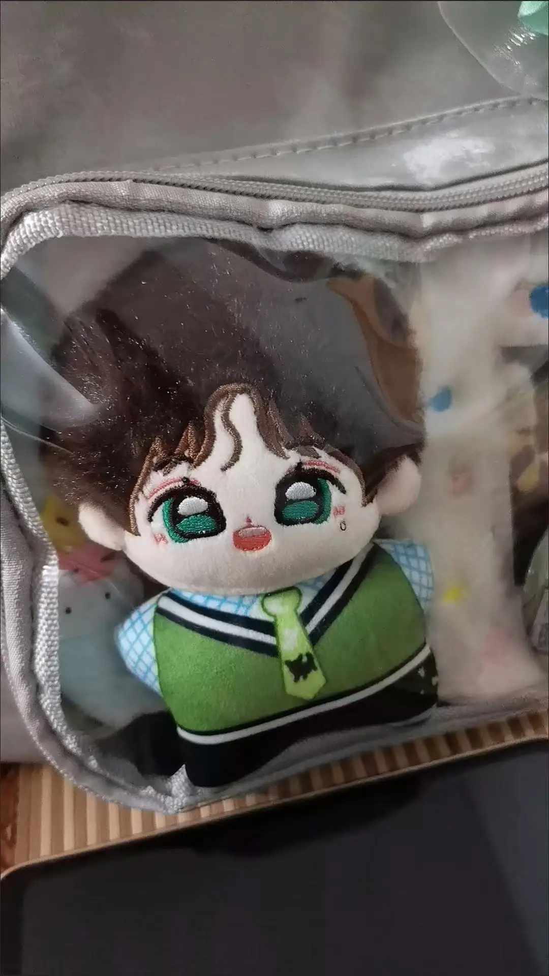 

Stuffed 10cm Anime Shikai Attribute Print Celebrity Fandom Cartoon Plush Doll Toy Dress-up Kid Adults Collectible Cotton Gifts