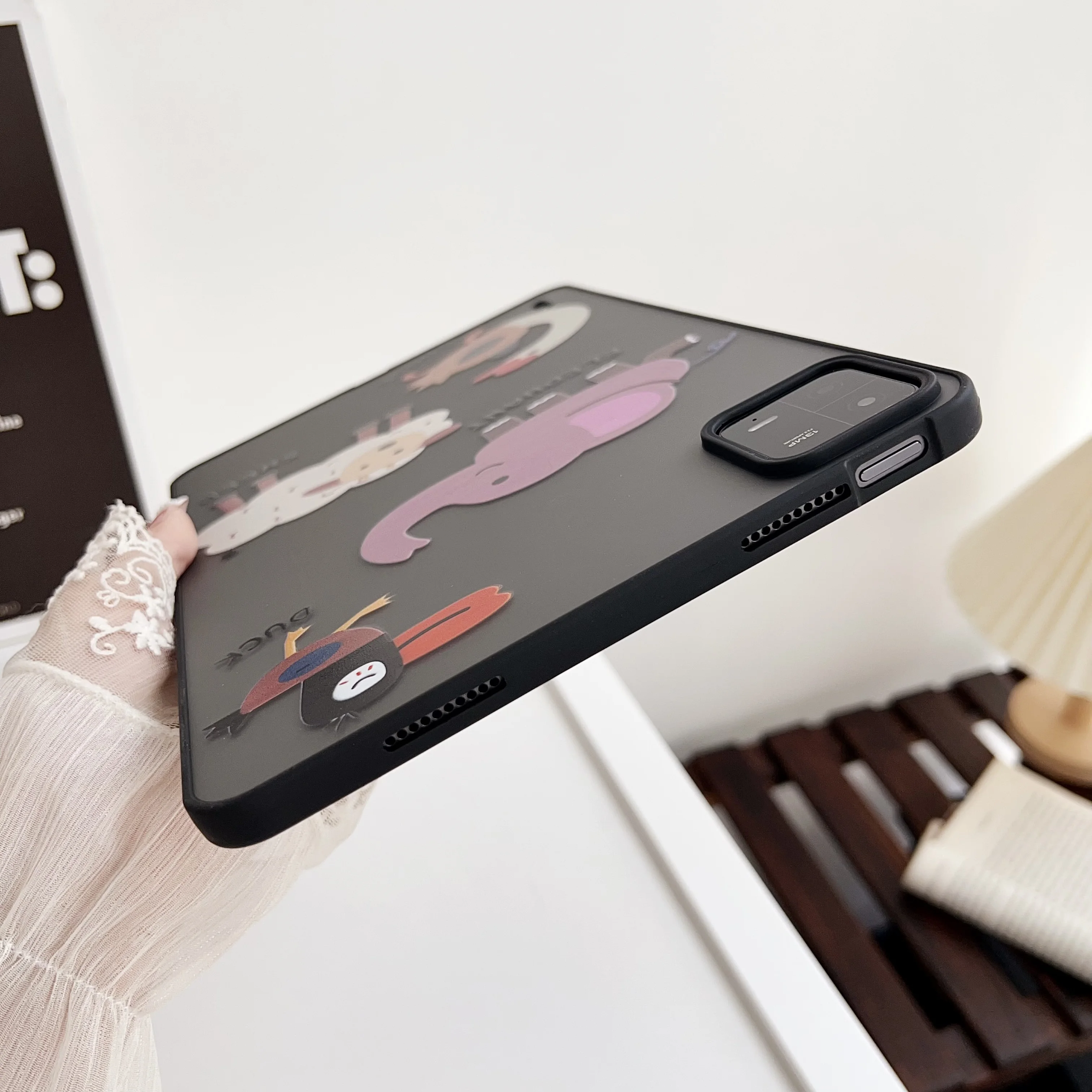 

Милый чехол для планшета с китайским драконом для REDMI Pad2 2025 PAD SE Heart, жесткий матовый чехол для XIAOMI Pad 7S Pro PAD 6/5 PRO