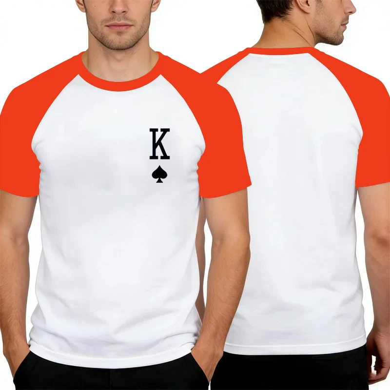 Funny Letter Pattern Men's T-shirts Casual Simple Style Short Sleeve Tops Summer Loose O-neck Tees Fashion Comfortable T Shirt