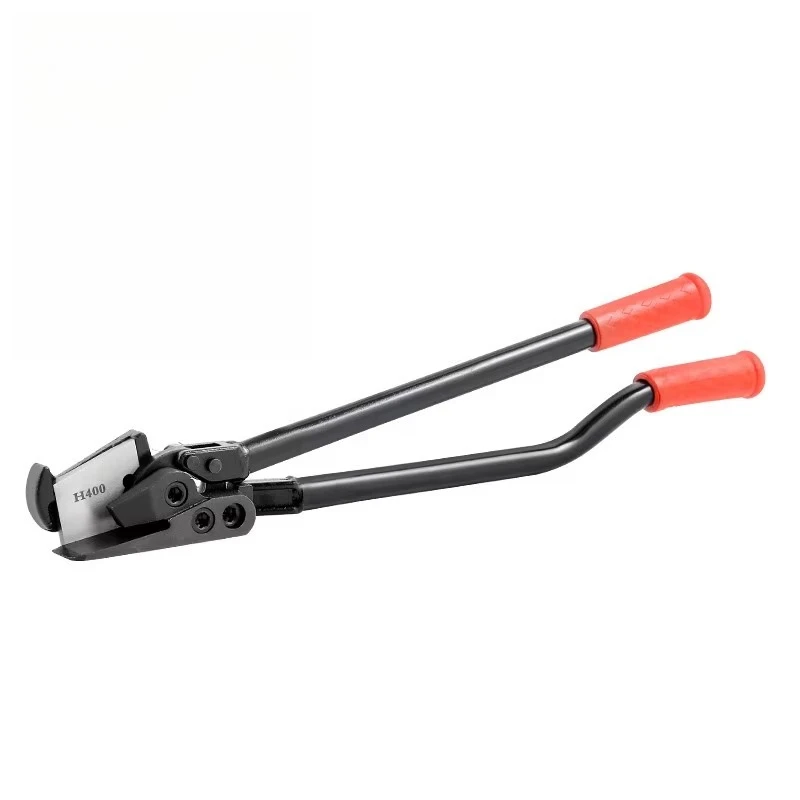 H400 Long Hand Steel Band Cutting Iron Belt Scissor Hand Metal Sheet Shears Cutter
