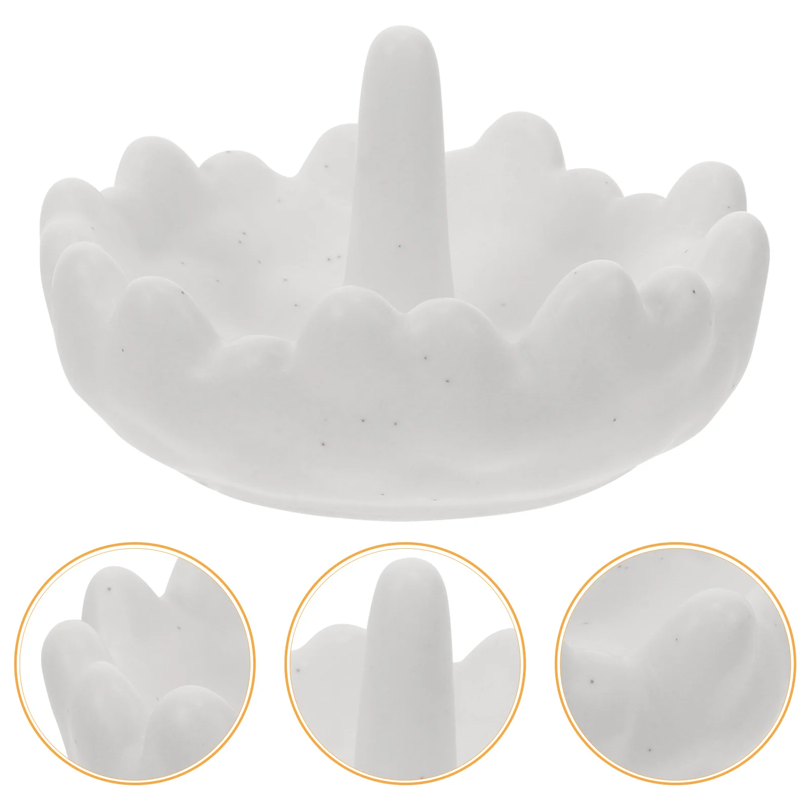 Aesthetic Jewelry Tray Plate Storage Bowl Trays Bracelet Holder Cute Display Jewellery