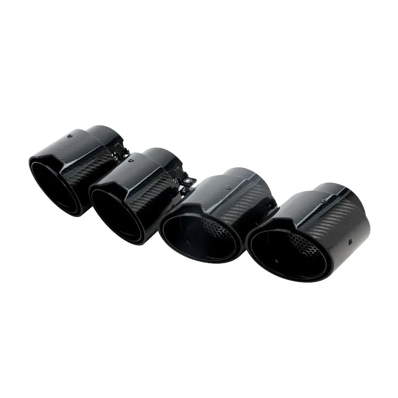 For  M2 M3 M4 G80 G81 G82 G83 G87 Carbon Fiber Muffler Exhaust Tips
