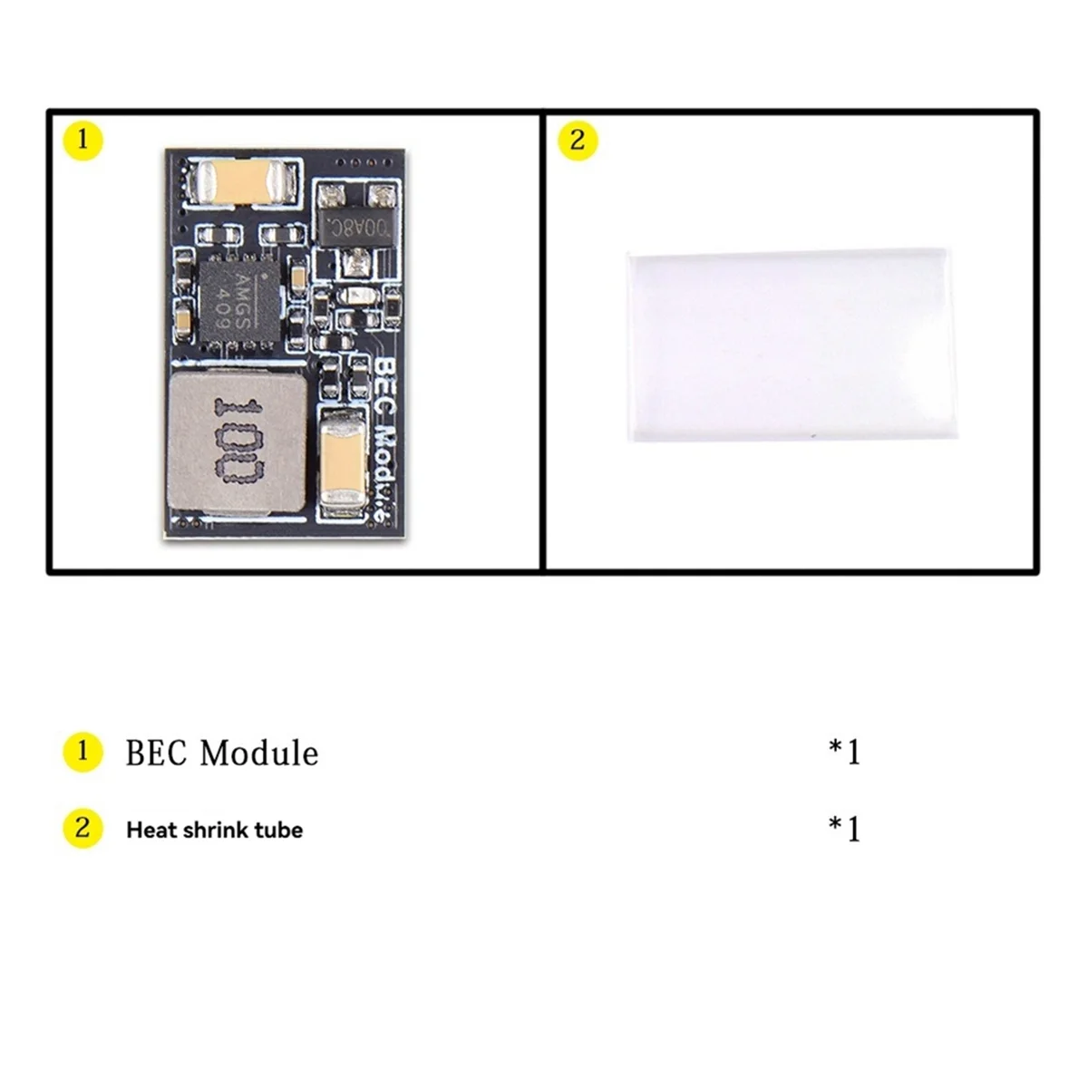 A03R COB Module 5V 10V 12V BEC with Control Switch for Strange 25/ 35 COB Light RC FPV Racing Drone