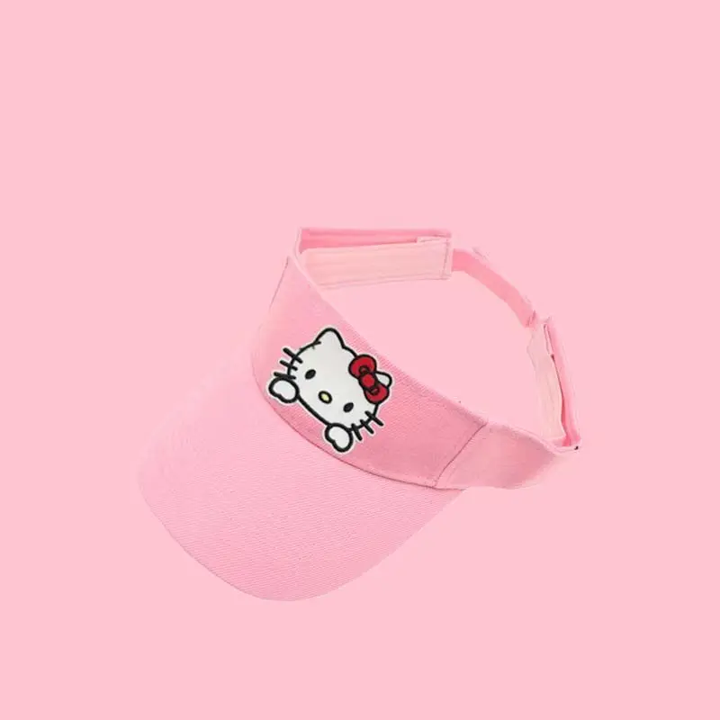 جديد Kt القط كيتي فارغة قبعة بيسبول تظهر الوجه صغيرة تنوعا ظلة الشمس حماية كلية قبعة بيسبول التخييم قبعة