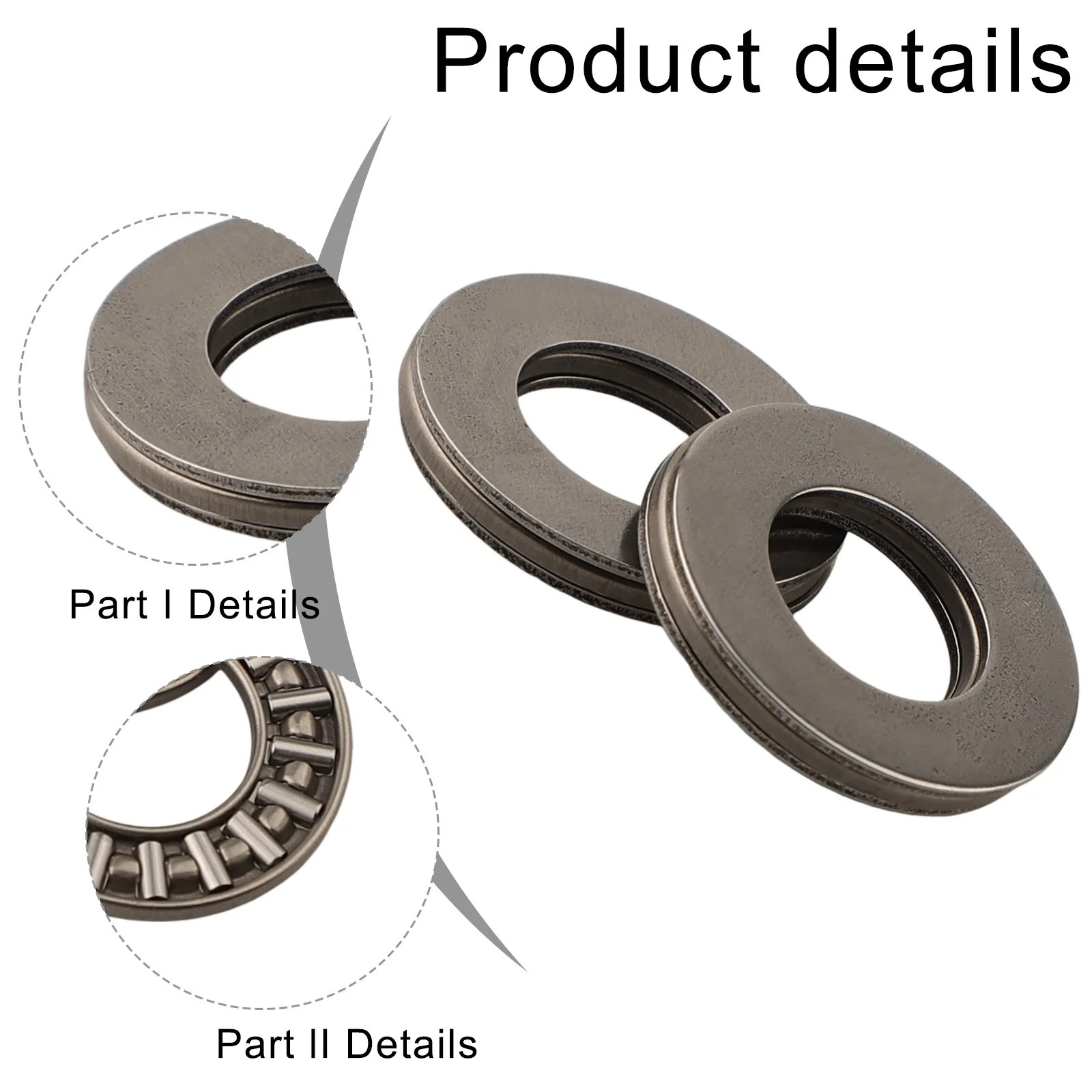 Compact Design AXK1528 Bearings Hardened Polished Washers Hardened Spring Steel High Stiffness For Heavy Axial Loads