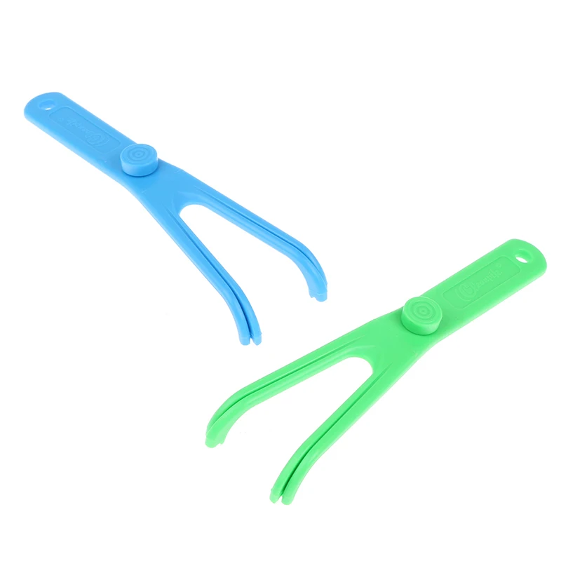 1Pc Flosser Houder Flosser Tandenreiniging Picks Handvat Vervangbare Pick Herbruikbare Stok Tool Threader Beugels Sticks