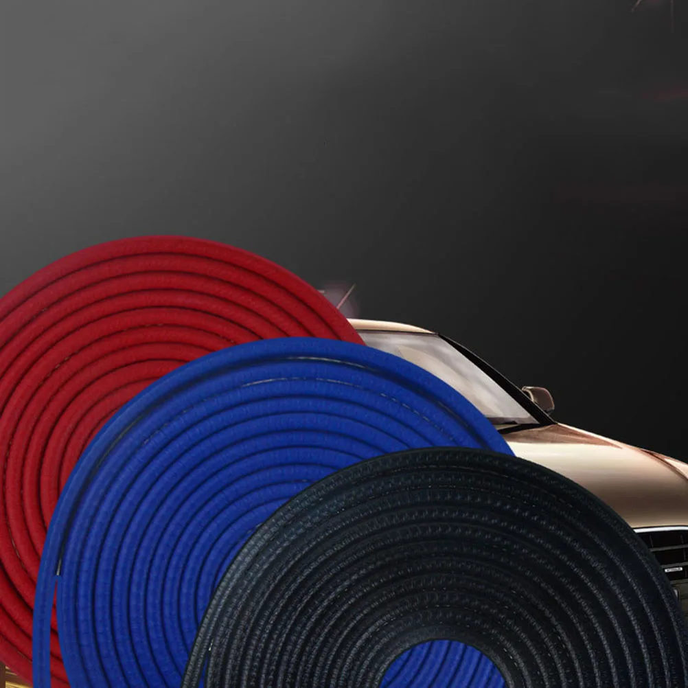

5 Meter Car Door Anti Collision Strip Invisible Scratch Proof Waterproof Uv Resistant Noise Isolator Wear Resistant Easy Install