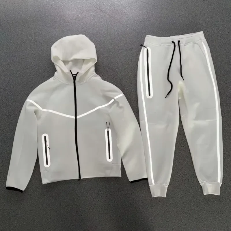 Tech Fleece 2026 New Sports Hooded Coat Hoodie Zipper Autumn Reflective Set With Logo Top Sell Breathable Workout Clothes