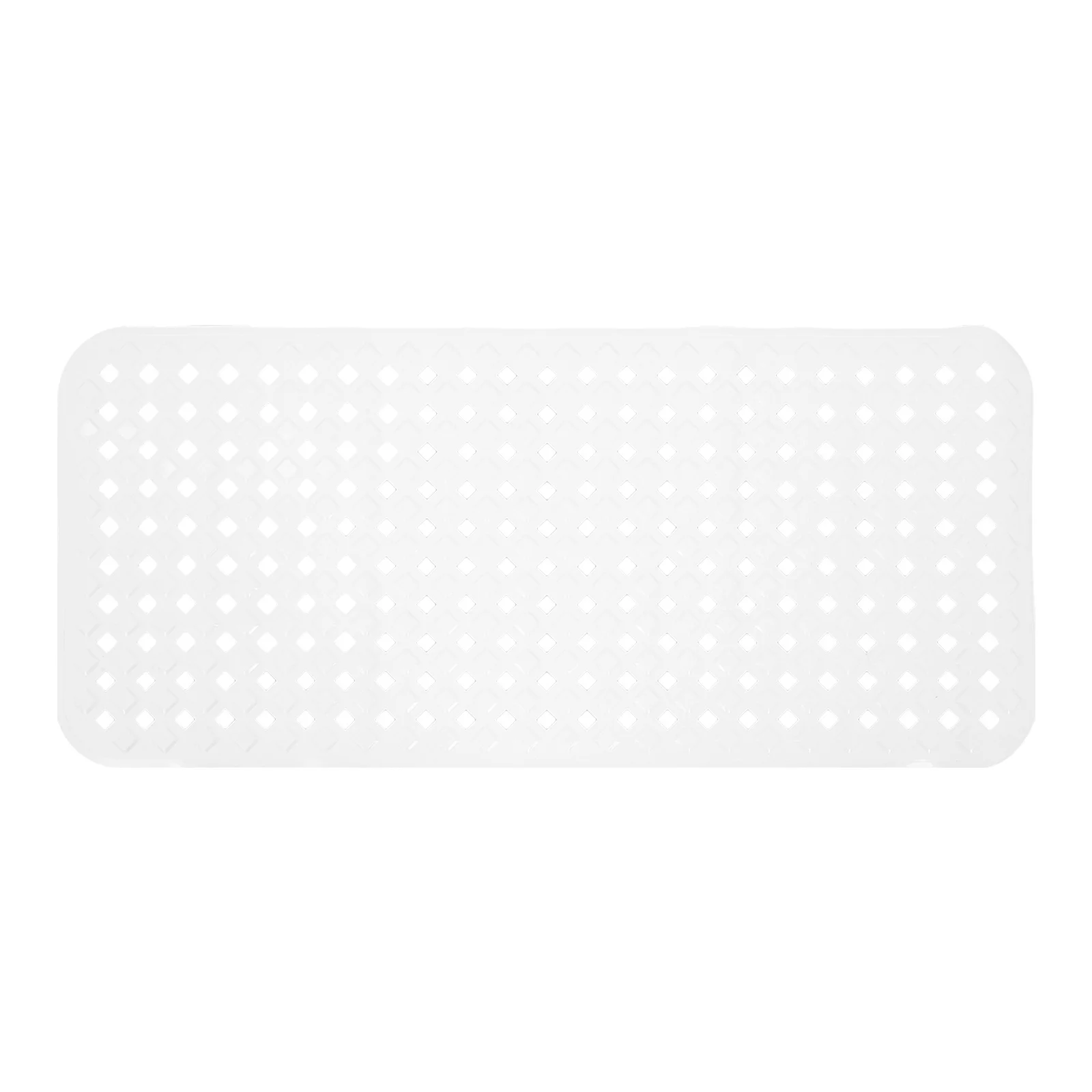 

PVC Non-Slip Bathtub Mat Suction Cups Drain Holes Washable Bathroom Floor Mat Anti-Slip Shower Pad Tub Safety Rug