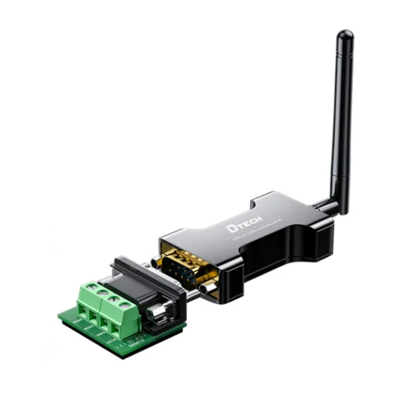 

Конвертер DTECH RS485 в LoRa Передача данных на большие расстояния Беспроводное цифровое радио LoRa 510 МГц Интерфейс RS485 Приемопередатчик DTU