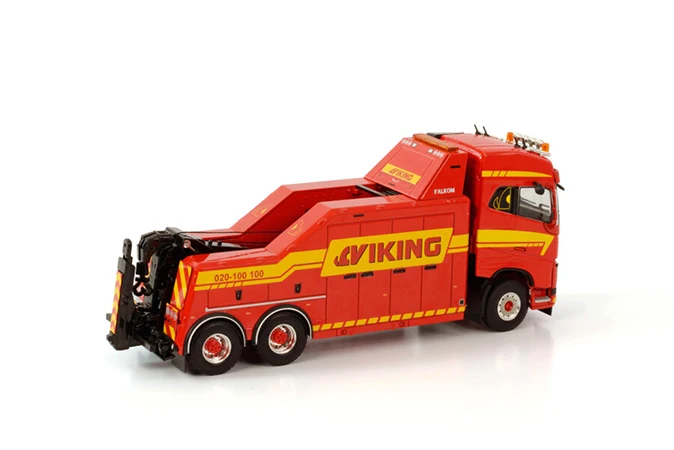 Alloy Model Toy Gift WSI 1:50 Scale VO LVO FH4 6X2 Tractor,Road Service Rescue Wrecker Truck DieCast Toy Model, VIKING 01-3708