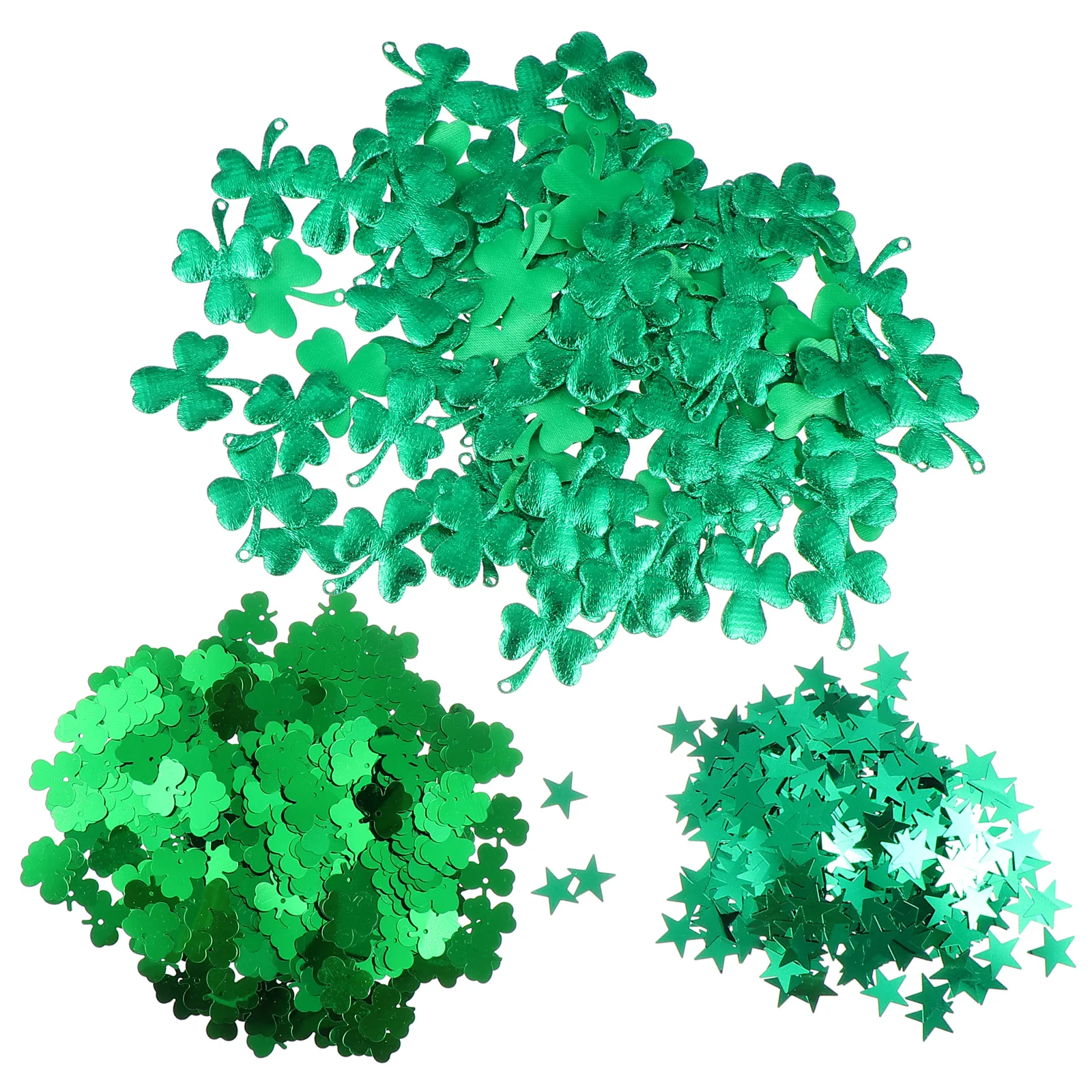 

Shamrock Paper Confetti Decorations Drip Scrap Cutouts Patricks Day Party Favor Table Star DIY Clover Pendant