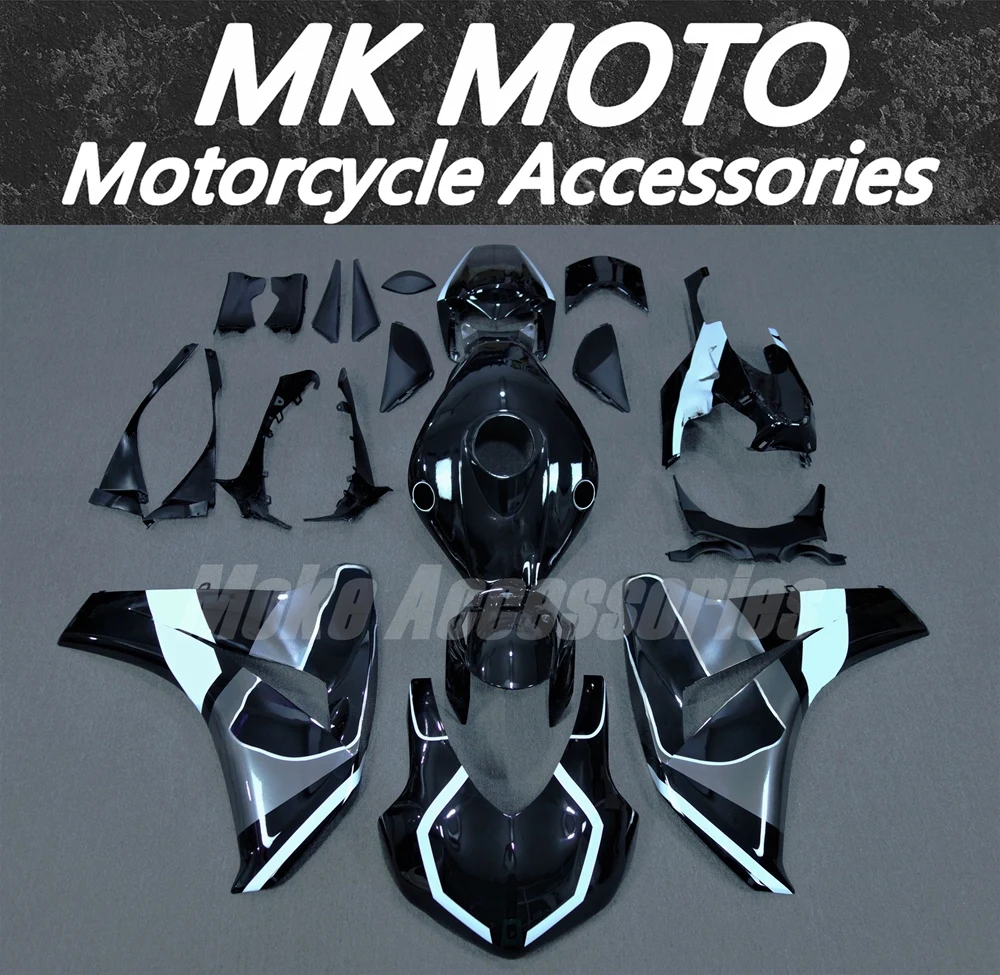 

Комплект обтекателей для мотоцикла Moke moto, подходит для Cbr1000rr 2008 2009 2010 2011, комплект кузовных работ, высокое качество, инъекция ABS, новый черный, серый