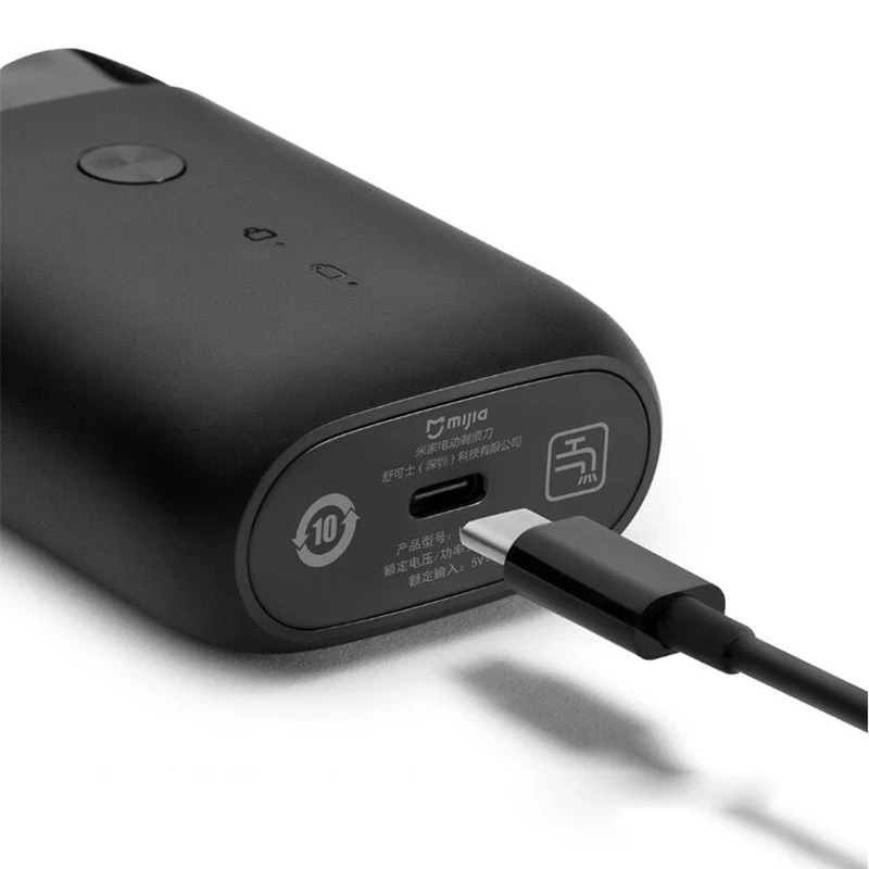 샤오미 Mijia 남성용 전기 면도기, 휴대용 방수 면도기, USB 충전식, 보관 가방, 플로팅 헤드 포함, S100 Mi