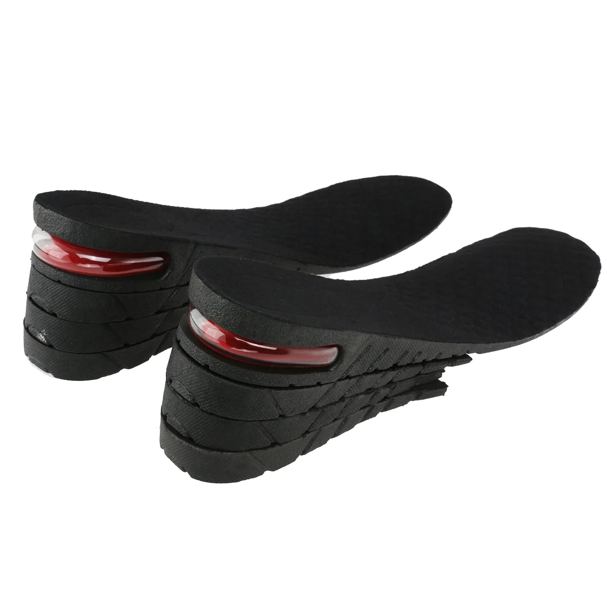 

Inner Heightening Insole Inflatable Retraction Device Men and Women Ultra Quiet Cooler