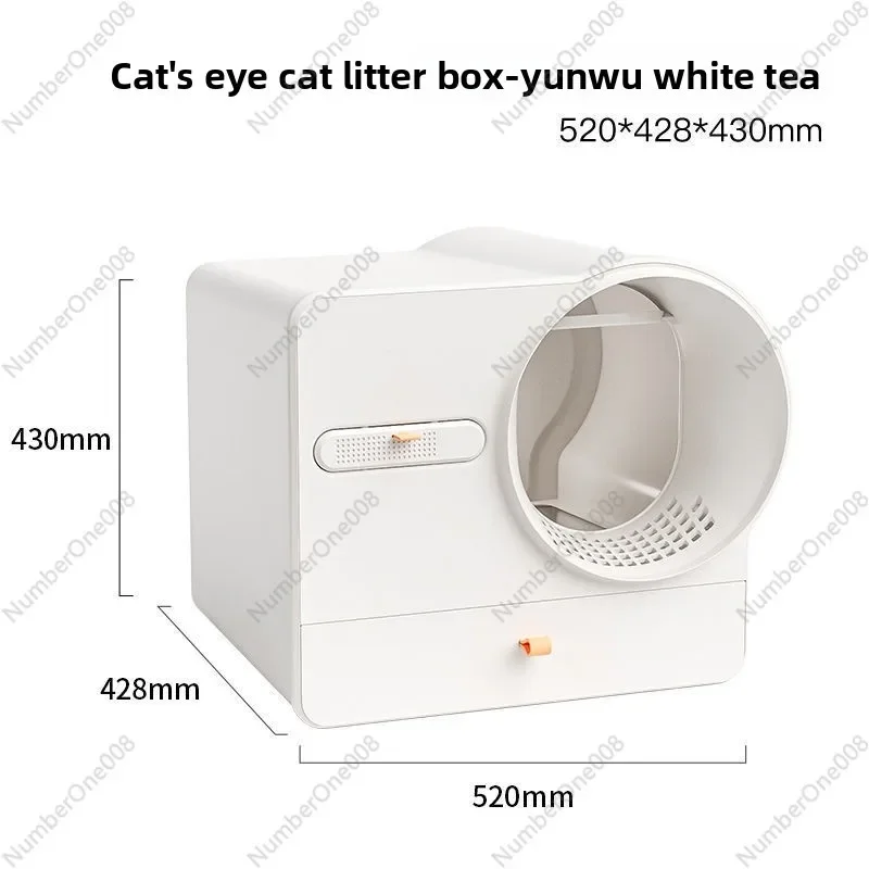 Extra Large Foldable Cat Litter Box, Portable Waterproof Travel Car Litter Box, Leak-Proof Easy to Clean for Kittens&Adult Cats